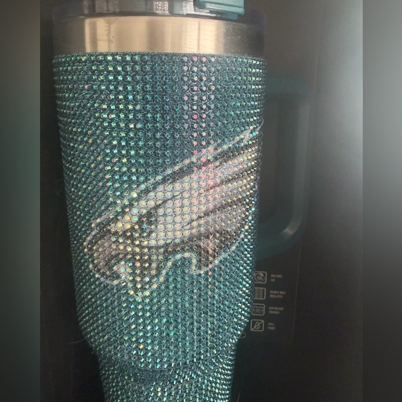 NFL Philadelphia Eagles Rhinestone Tumbler - Picture 3 of 5